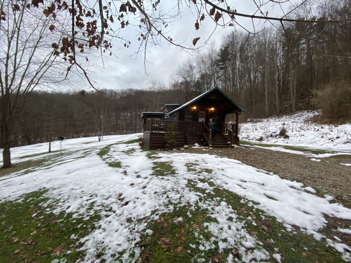 Cabin at Mohican State Park in Ohio.