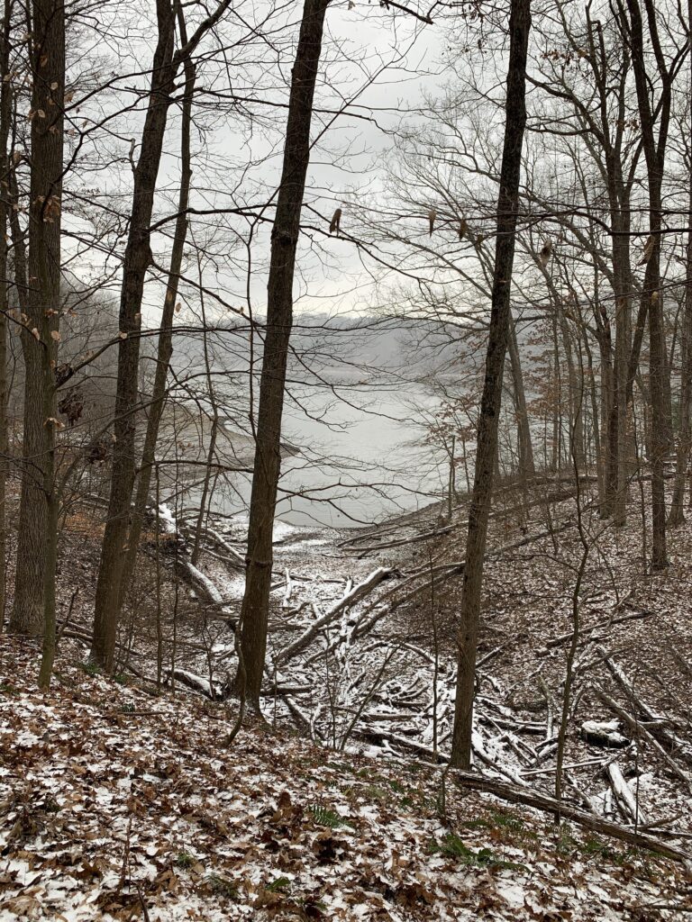 Pleasant Hill Lake at Mohican State Park in Ohio.